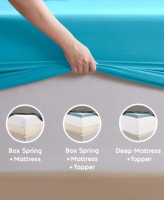 Premier Collection Deep Pocket 4 Piece Sheet Set, California King