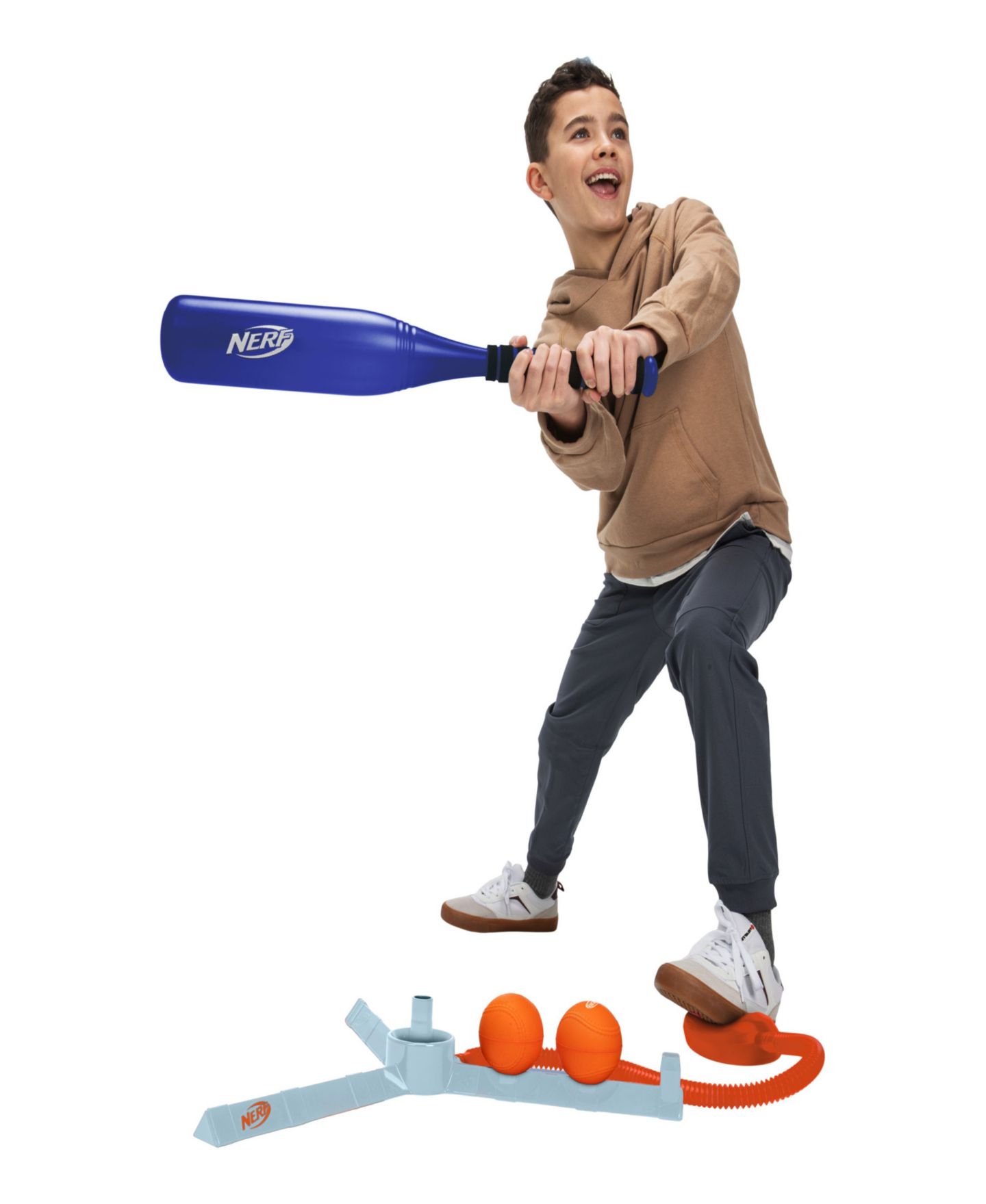 Детские игрушки Franklin Sports Airtee Stomp-Pad Launch Baseball Tee, 4-Piece Set, Ages 6+ — фото 3
