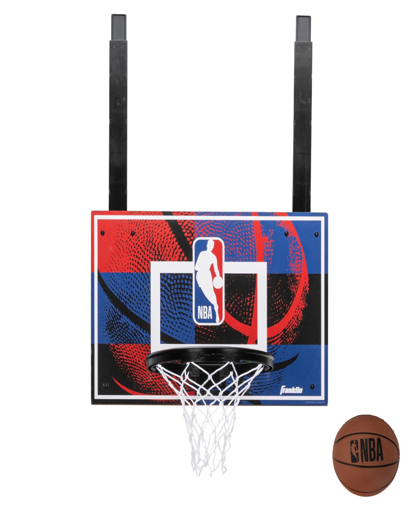 Детские игрушки Franklin Sports Grow-With-Me Adjustable Over-the-Door Basketball Hoop Set, Ages 3+ — фото 1