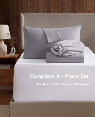Premier Collection Deep Pocket 4 Piece Sheet Set, Full XL