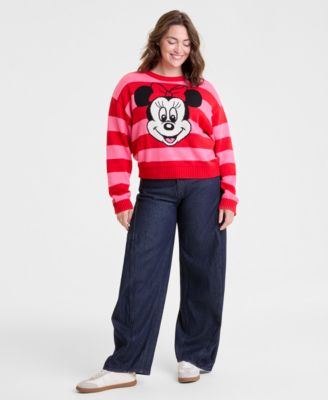 Women's Minnie Mouse Crewneck Sweater, Macy's Exclusive