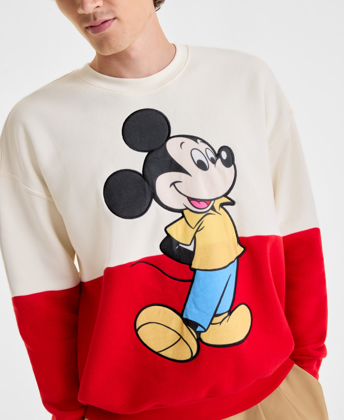 Disney | Macy's Unisex Mickey Mouse Crewneck Sweatshirt, Exclusive