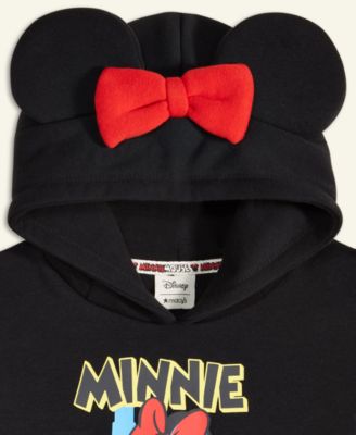 Toddler Girls Minnie Mouse Fleece Hoodie & Jogger Pant Set, Macy's Exclusive
