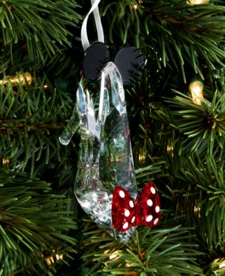 Swarovski Disney | Macy's Minnie Mouse Shoe Ornament, Macy's