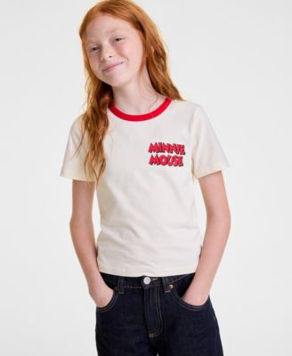 Big Girls Minnie Mouse Parade Balloon Graphic Short-Sleeve Baby T-Shirt, Macy's Exclusive