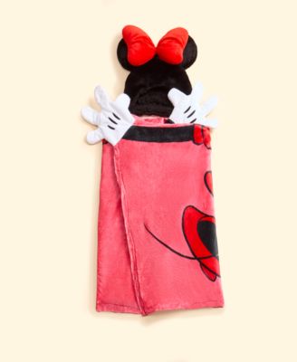 Kids Minnie Mouse Hooded Wearable Blanket, Macy's Exclusive