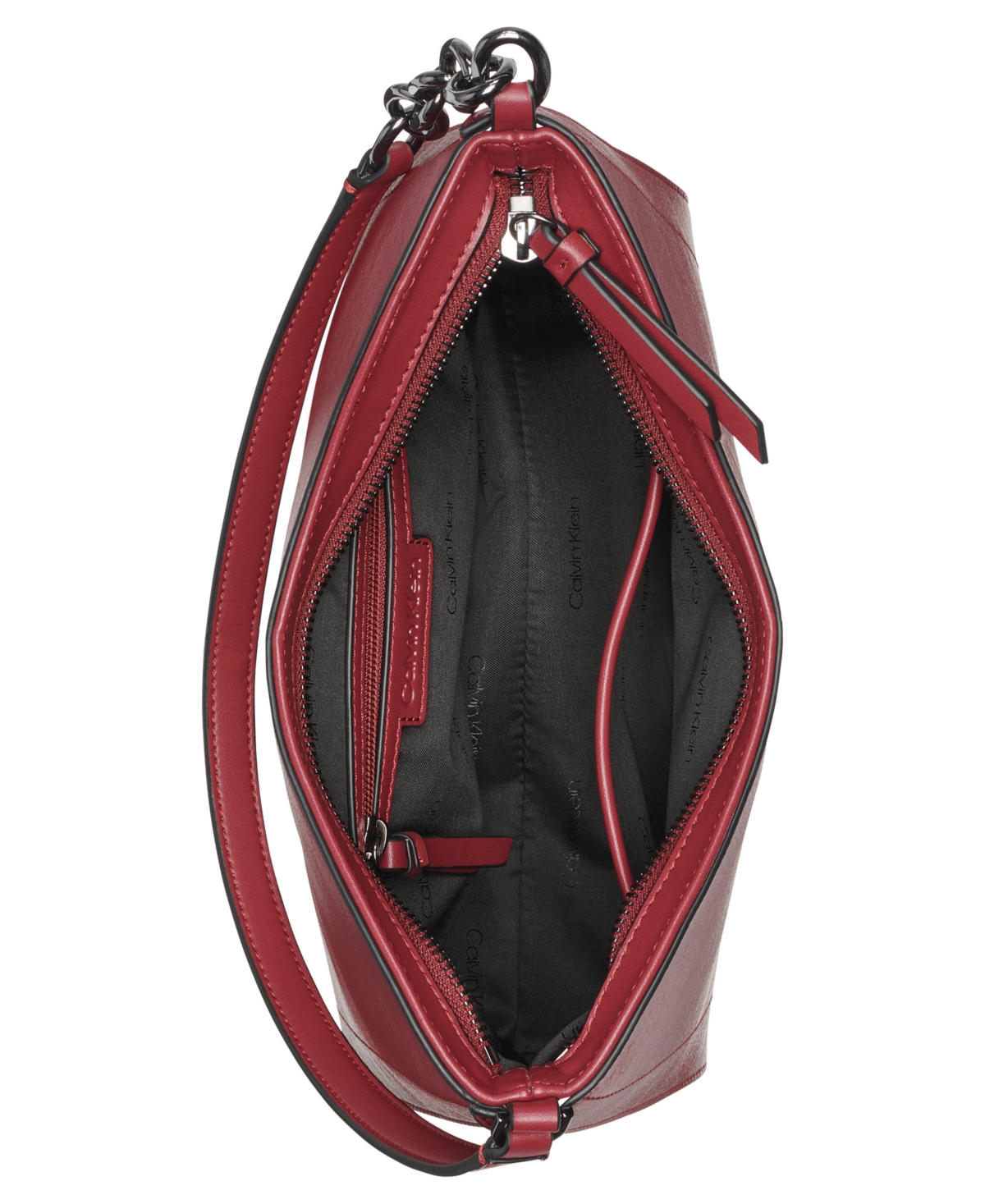 Calvin Klein Women's Nova Mini Shoulder Bag In Red