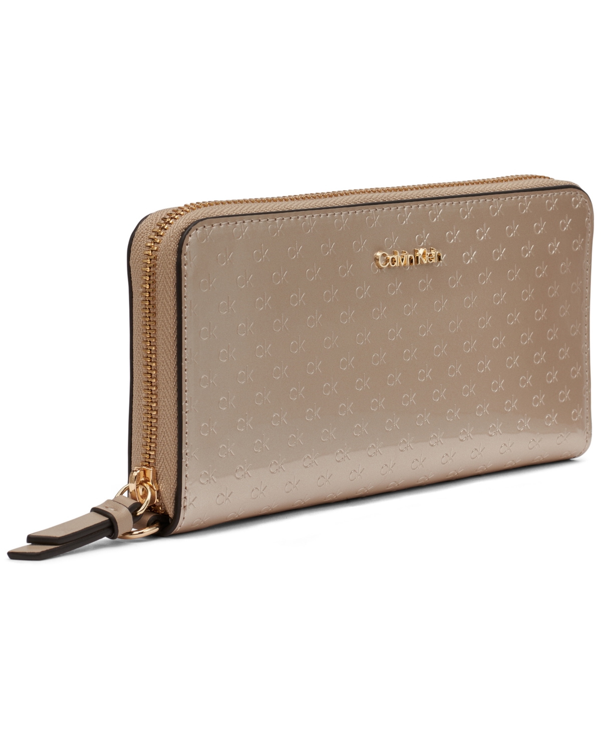 Calvin Klein Women's Moon Mini Wallet Bag In Gold