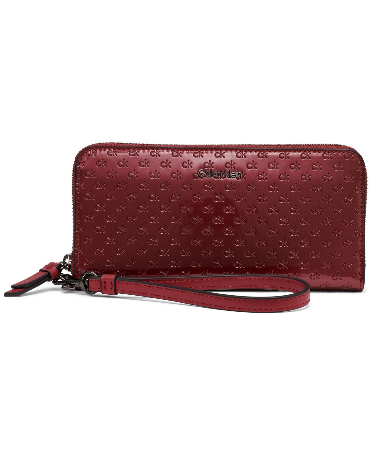 Calvin Klein Women's Moon Mini Wallet Bag In Red