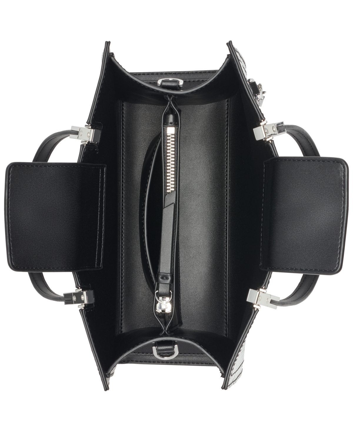 Calvin Klein Women's Verne Small Satchel Bag In Black