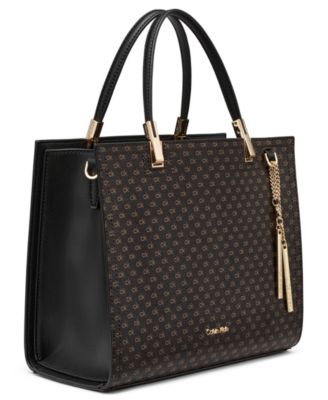 Verne Mini Signature Convertible Satchel with Charm