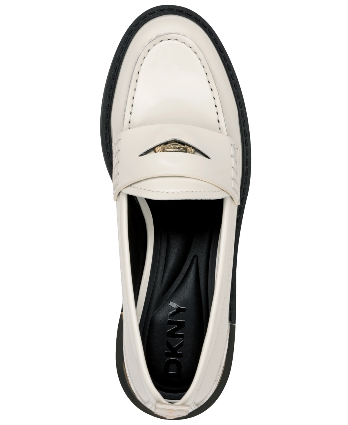 Dkny Women's Raeya Moc Toe Penny Loafers In Neutral