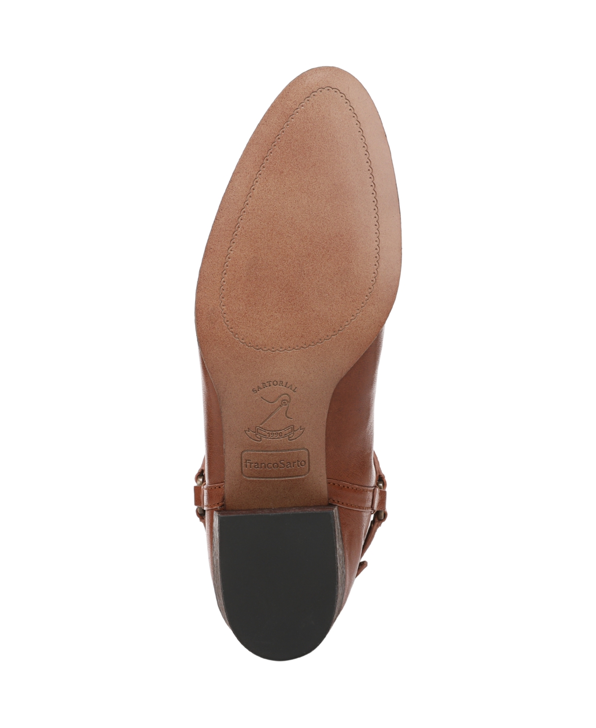 Franco Sarto Women's Kian Round Toe Pull On Short Boots In Brown