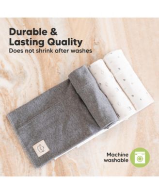 6pk Shea Baby Burp Cloths for Baby Boys and Girls, Burping Cloths for Babies, Newborn