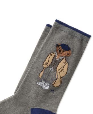Women's Fall Bear Crew Socks
