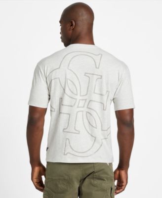 Men's Distressed Quattro G Relaxed-Fit Graphic T-Shirt