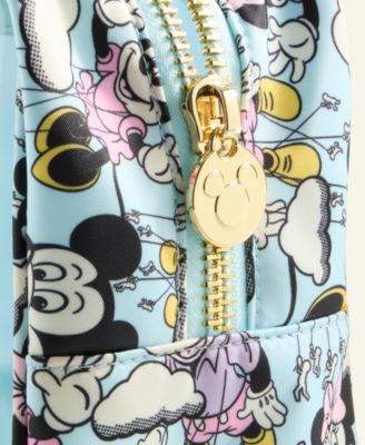 Disney | Macy's Mickey & Friends Top-Zip Clear Front Large Pouch, Macy's Exclusive