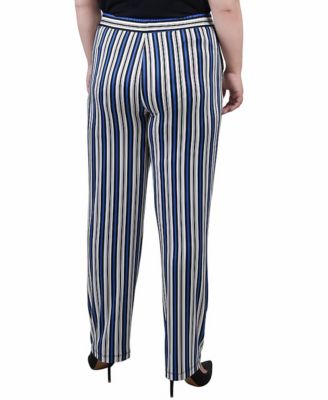 Plus Size Wide Waist Pull On Pants