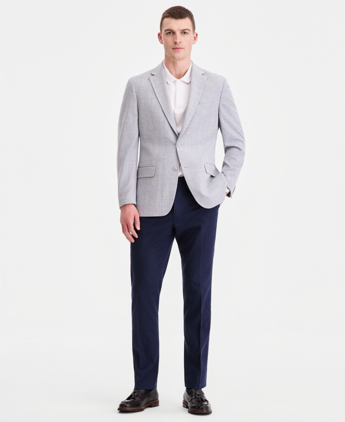 Tommy Hilfiger Men's Modern-Fit Patterned Blazer