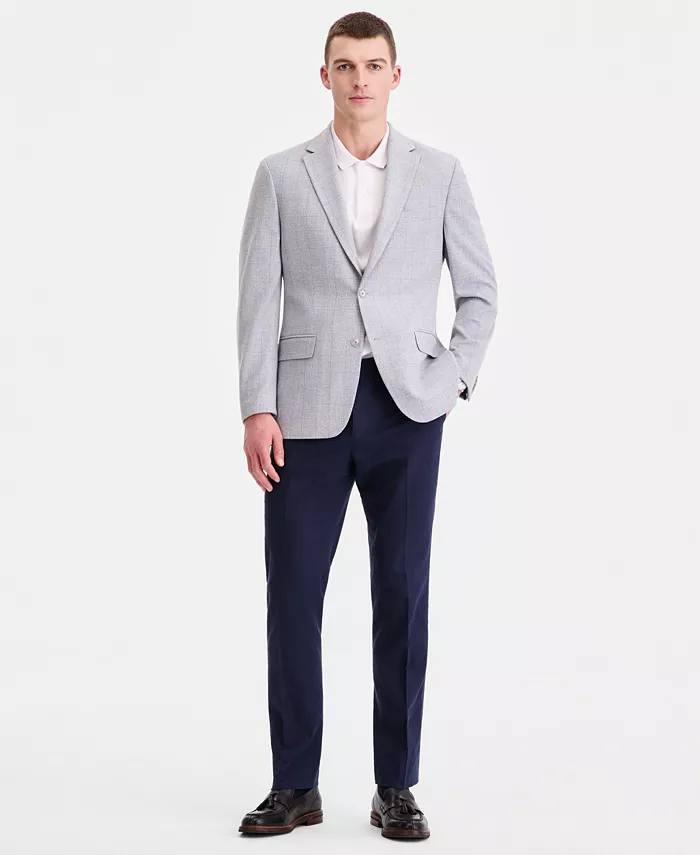 Men's Modern-Fit Patterned Blazer - thumbnail 9