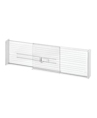 Expandable Plastic Deep Drawer Dividers - Set of 2 - Clear