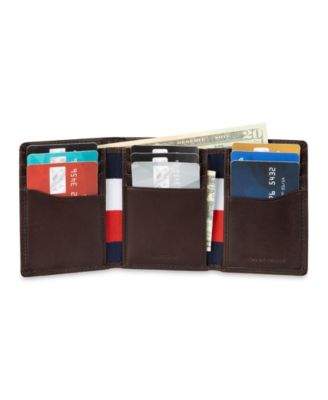 Men's Trifold Plaid Wallet
