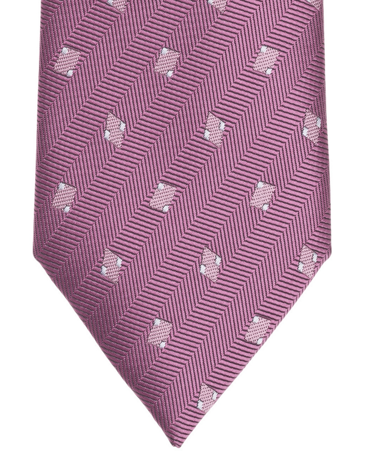 Alfani Men's Arctic Neat Printed Slim Tie, Macy's Exclusive
