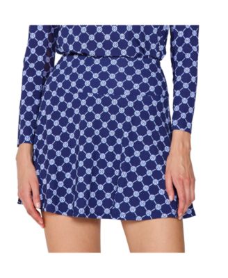 G Lifestyle Back Yoke Ruffle Skort