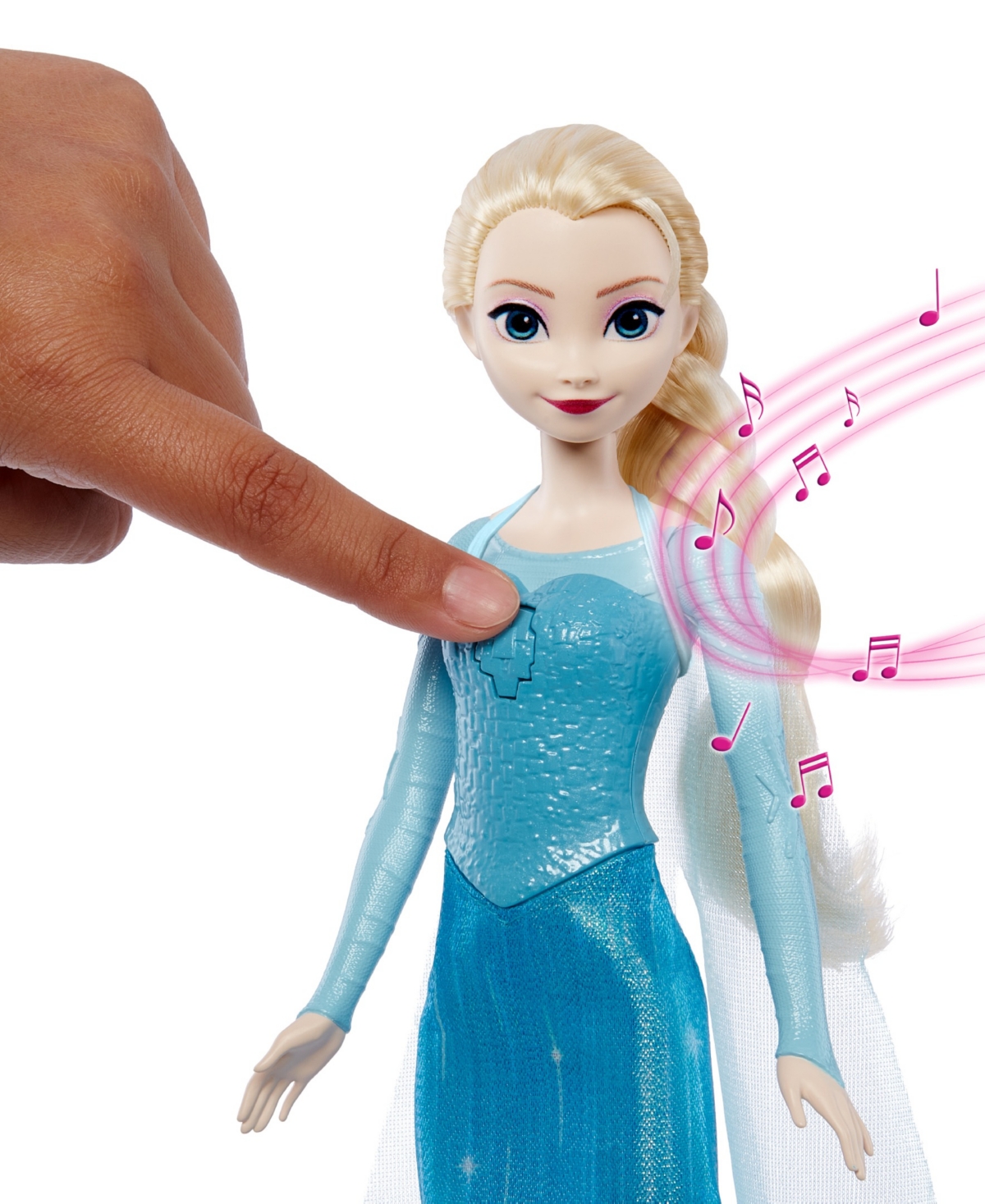 Disney Princess Disney Frozen Singing Elsa Doll With Sings Clip Of "let It Go" In Blue