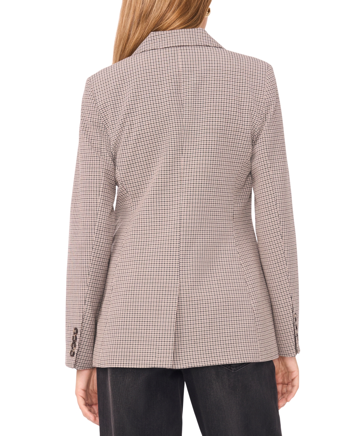 1.state Microcheck Blazer In Multi