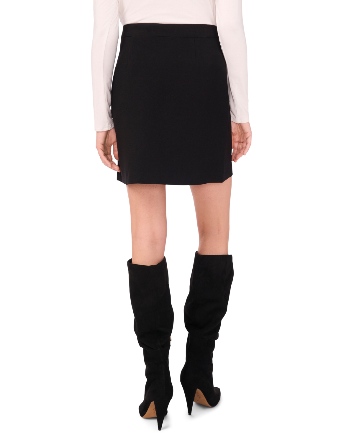 1.state Women's Welt Pocket Mini Skirt In Black