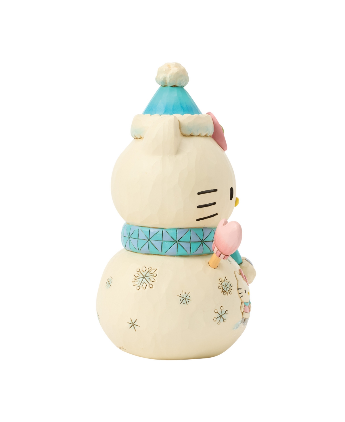 Jim Shore Hello Kitty Snowman Figurine In Multi