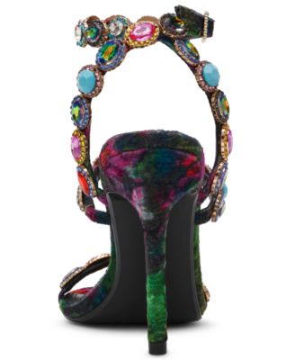 Tamala Gemstone-Embellished Strappy Dress Sandals