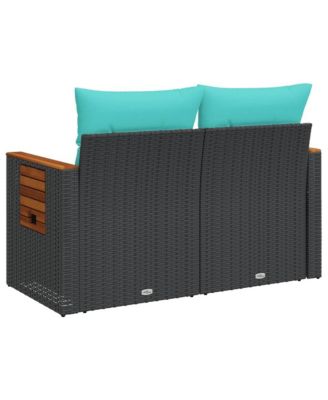 Garden Sofa Black