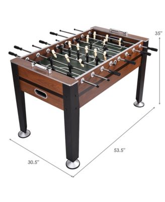 54'' Foosball Soccer Table Competition Sized Football Arcade Indoor Game Room