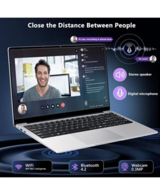 15.6'' Laptop Computer, Gaming Laptops for N4000 Processor,8GB RAM, 256GB SSD, FHD 1920x1080 Display, WIFI5, BT4.2, Mini HDMI,38Wh,Supports 180 Angle Opening,Traditional Lap top Computers