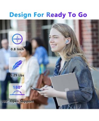 16 Inch Laptop Computer, Gaming Laptop, 16GB RAM 1TB SSD, N100 Processor, FHD 1920  1200, 180° Open, Backlit Keyboard, Windows 11 Pro, Fingerprint Unlock, UHD Graphics 750 MHz, Student