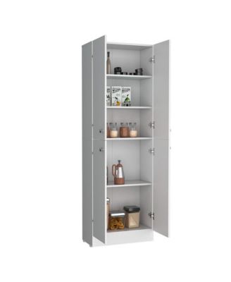 Lynch Pantry Cabinet White MDF