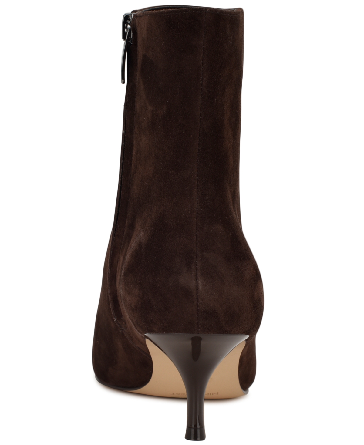 Nine West Women's Hermena Kitten Heel Dress Booties In Animal Print