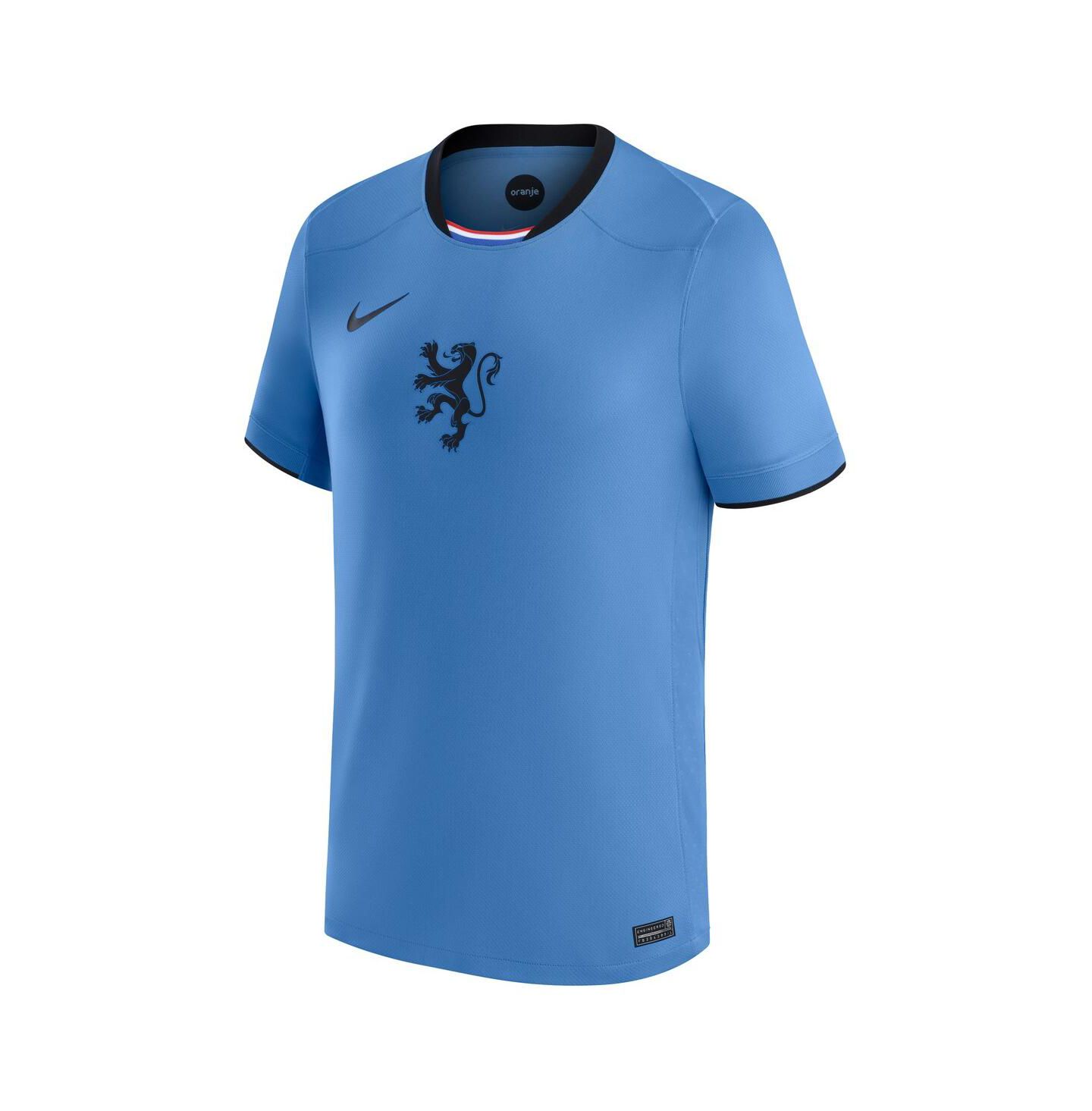 Детский топ Nike Blue Netherlands Women's National Team 2025/26 Away Replica Jersey — фото 3