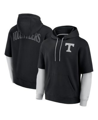 Fanatics - Men's Black Tennessee Volunteers Sleek Pullover Hoodie