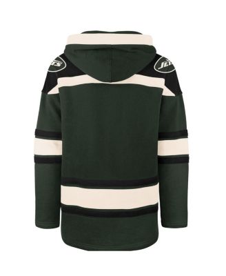 Men's Dark Green New York Jets Superior Lacer Hoodie