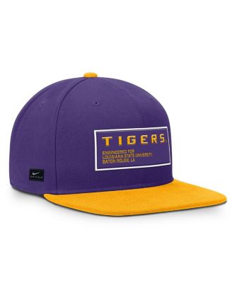 Men's Purple/Gold LSU Tigers 2025 On-Field Patch Pro Dri-FIT Snapback Hat