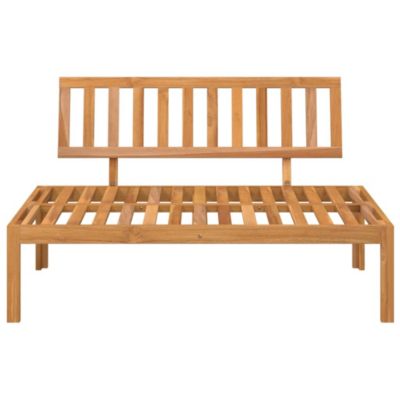 Pallet Sofa Wood color Solid acacia wood Standard Modular