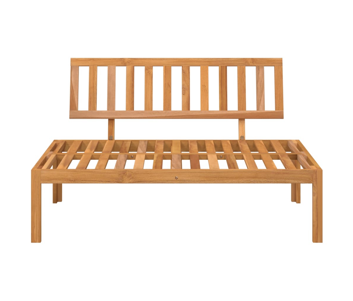 Pallet Sofa Wood color Solid acacia wood Standard Modular