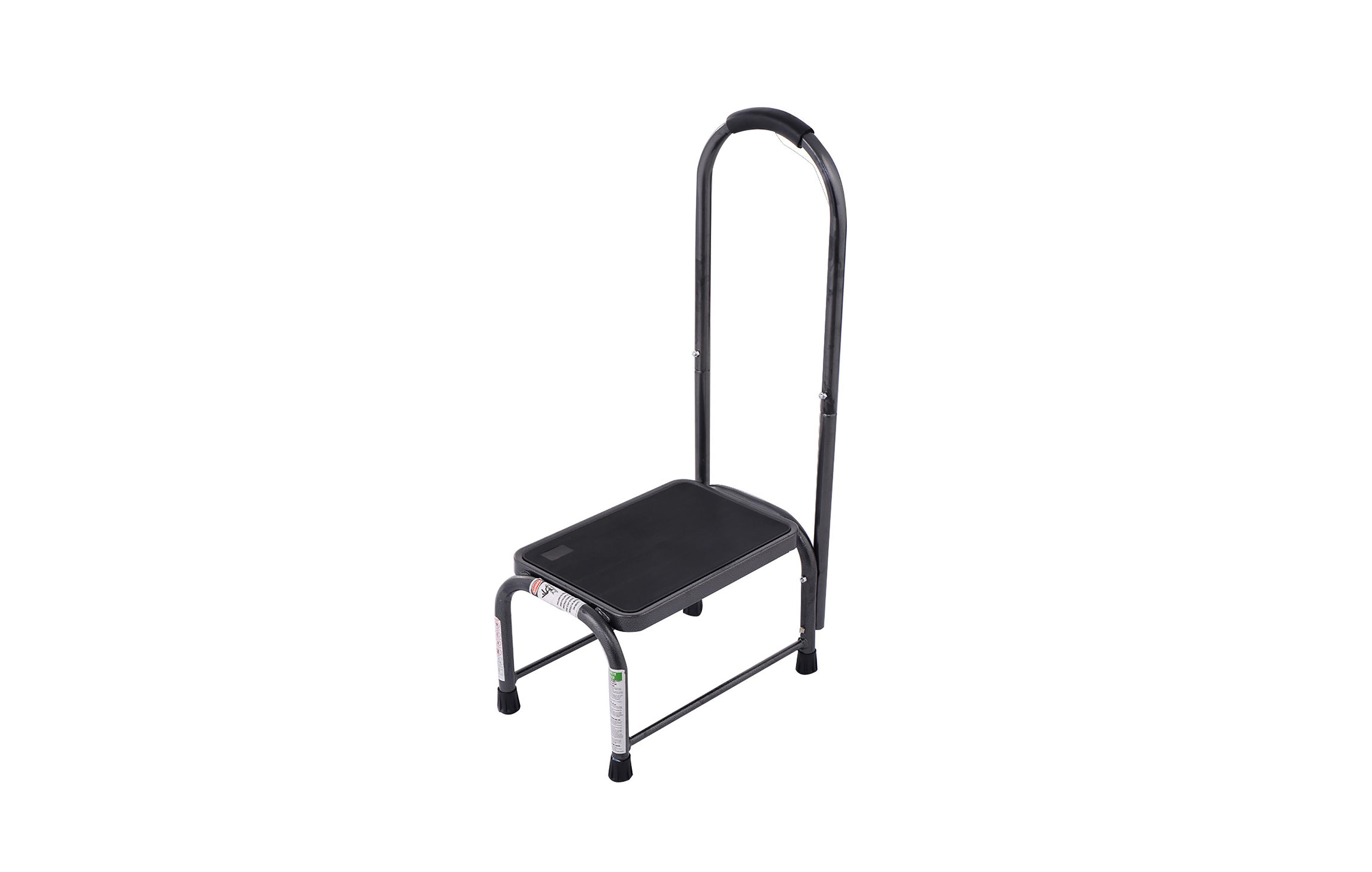 Costway Non-Slip Handy Support Step Stool w/ Handle 330 Lbs Load Capacity Kitchen Safety