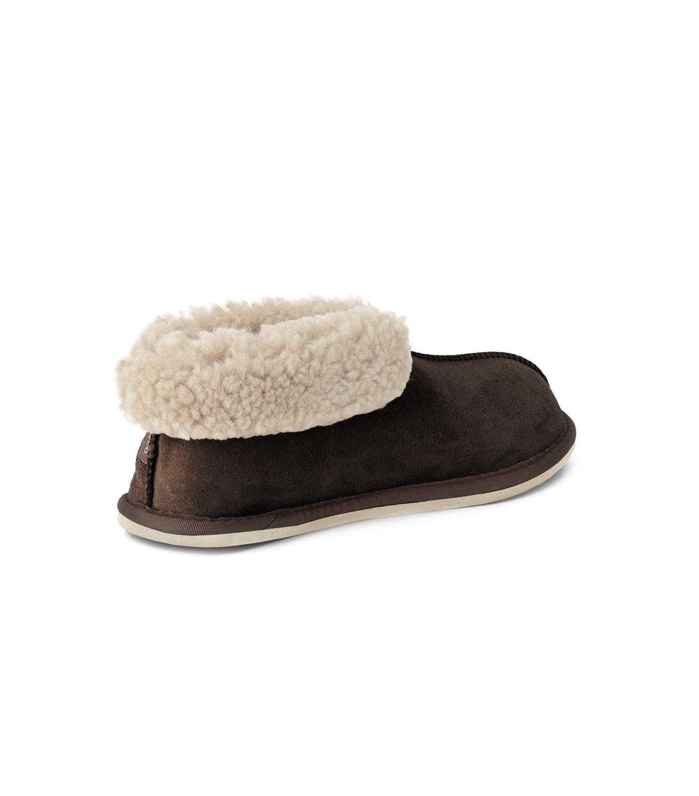 Женские тапочки Celtic & Co. Ladies' Shearling Bootee Slippers, цвет: Кремовый — фото 4
