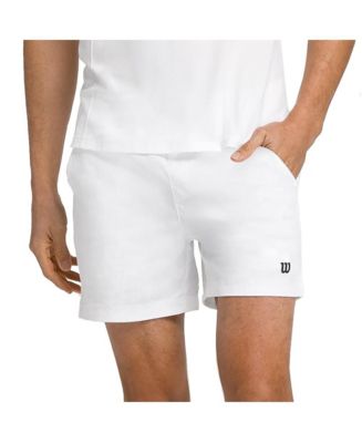 Wilson Men's Volley 6 Inch Bright White Mens Tennis Shorts - Macy's