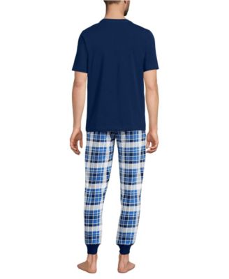 Men's Knit Jersey Pajama Sleep Set