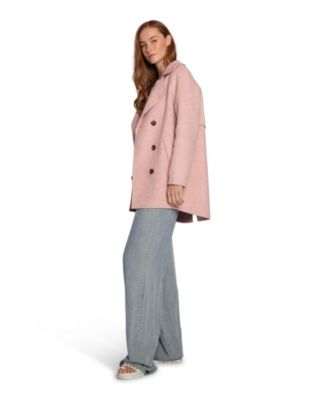 Women's Wanna Be Loved Wool Blend Peacoat